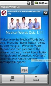 game pic for Medical Words Quiz